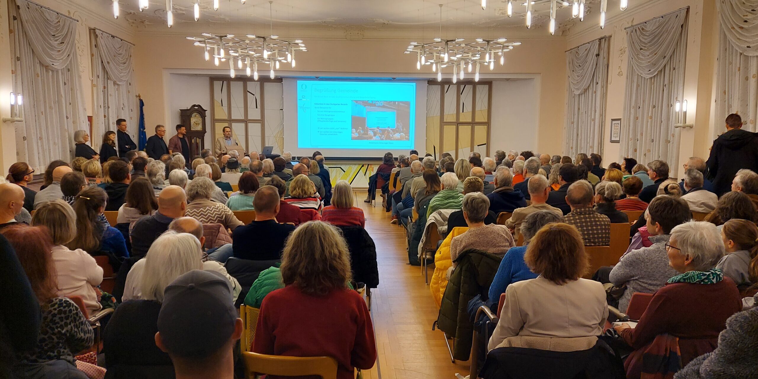 Informationsveranstaltung Neues Wohnquartier alte Eichendorffschule Gottmadingen