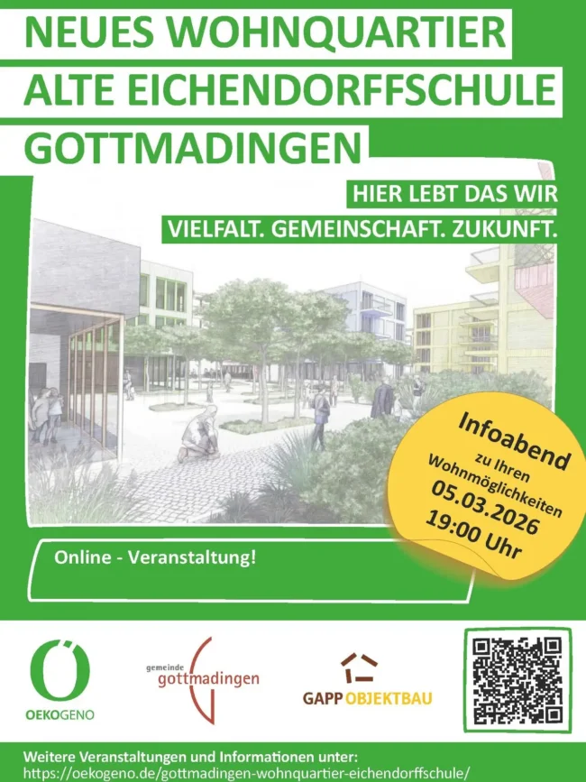 Online-Informationsveranstaltung: Neues Wohnquartier alte Eichendorffschule Gottmadingen